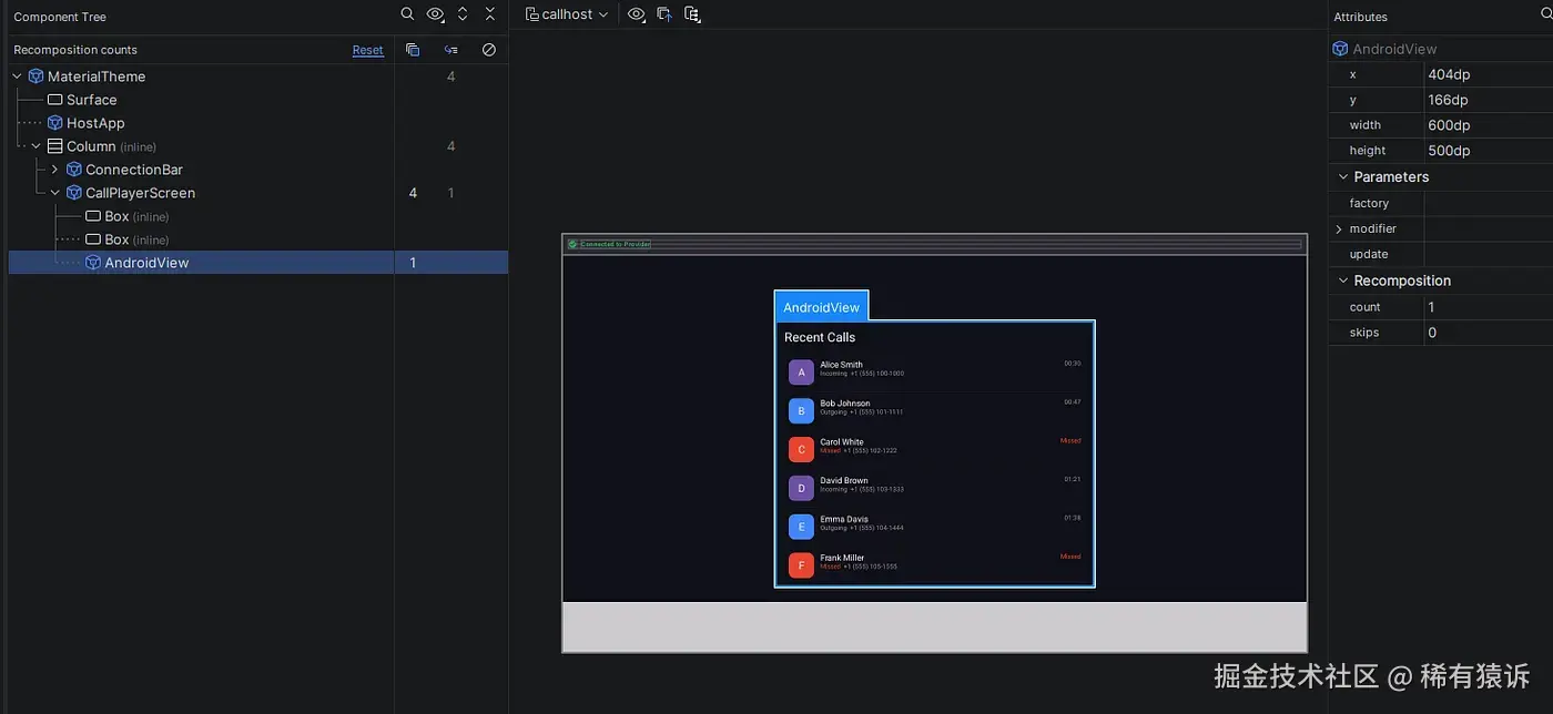 Layout Inspector with Remote Compose