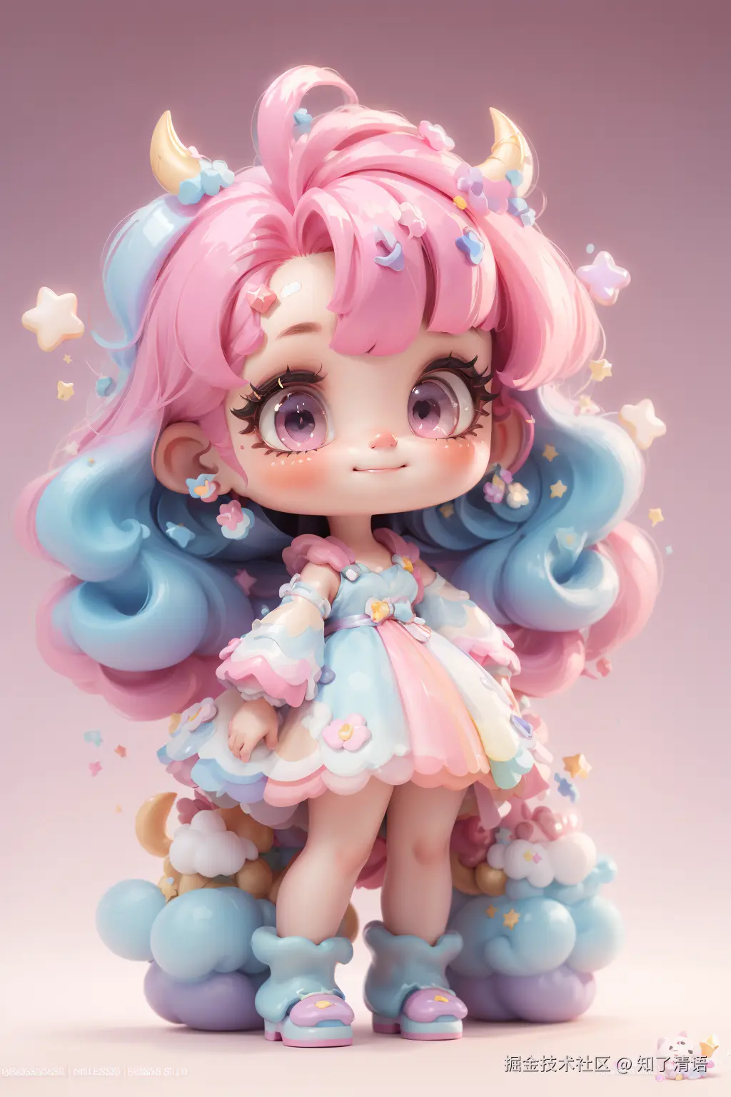 01977-3576019485-masterpiece, best quality, 8k, cinematic light, ultra high res, chibi, 1girl, child, pink hair, multicolored hair, long hair, so.png