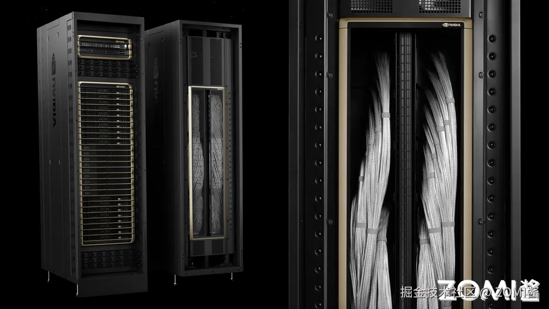 英伟达 GB200 NVL72 集群