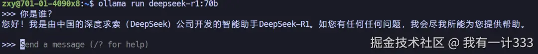 DeepSeek-R1-70B 效果
