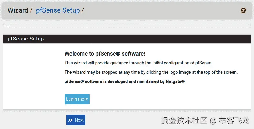 图 11.10 – 设置向导    