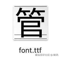 ttf字体文件