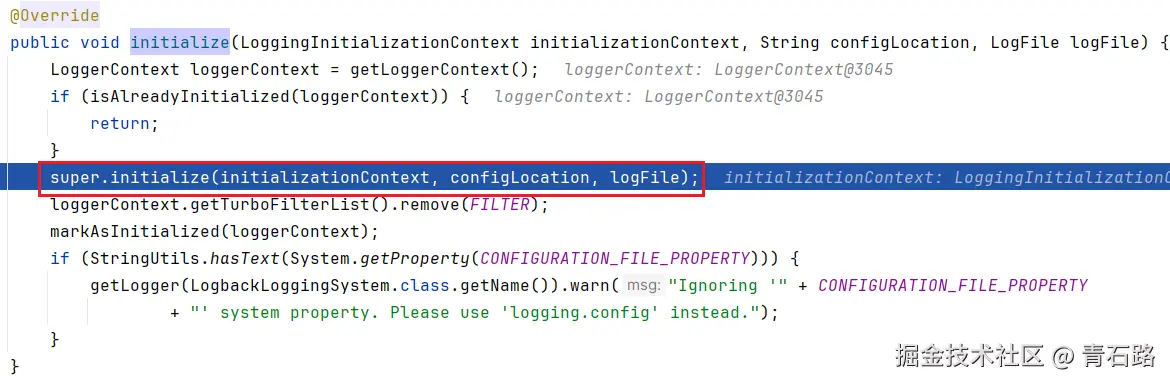 LogbackLoggingSystem