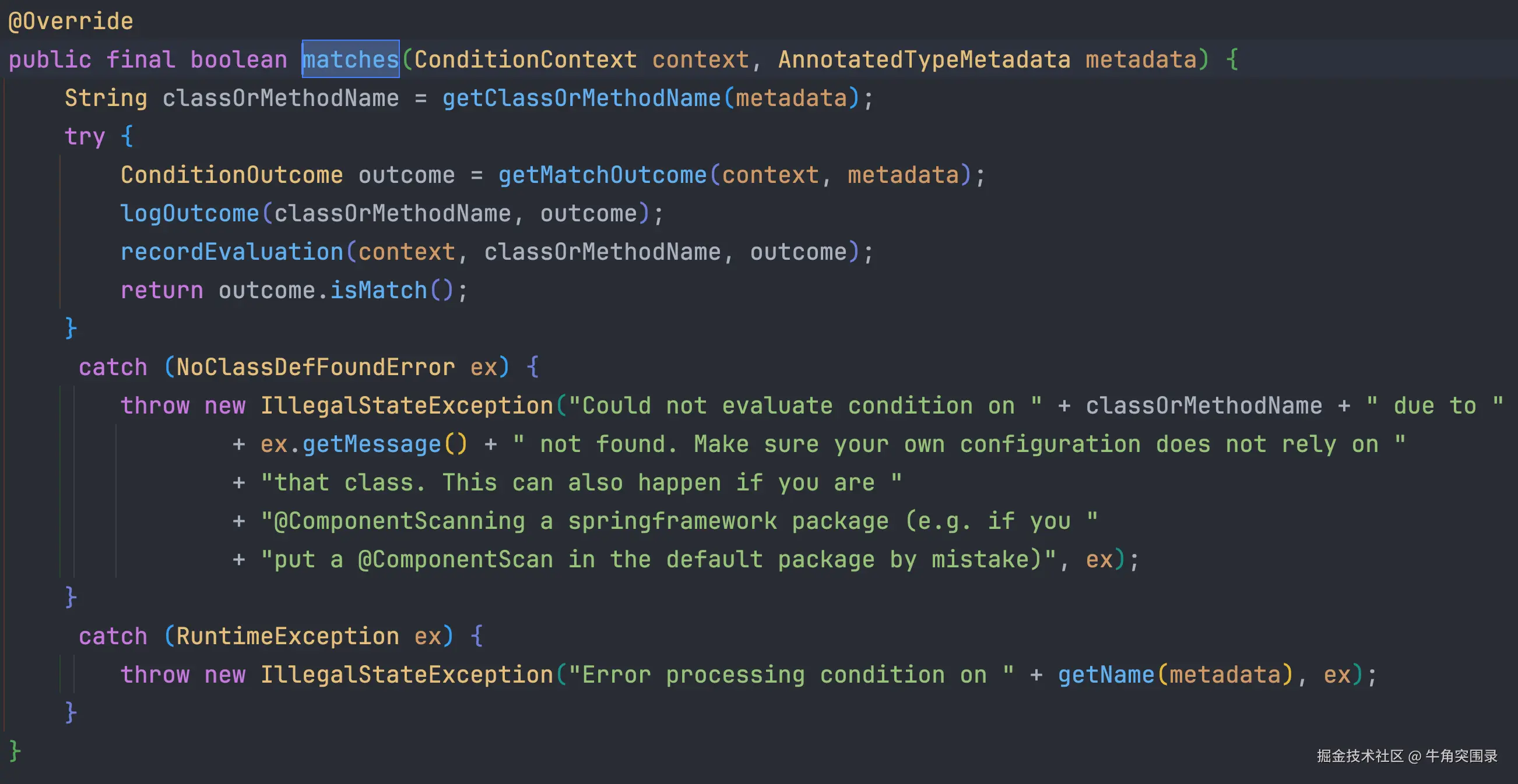 SpringBootCondition matches.png