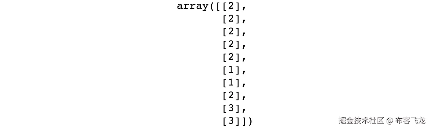 图 2.2：特征的前 10 个值