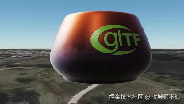 更新后的“Pot of Coals” glTF示例模型。注意烧焦铜表面更逼真的高光效果，在掠射角度下改进的反射率，以及模型整体亮度的提升。