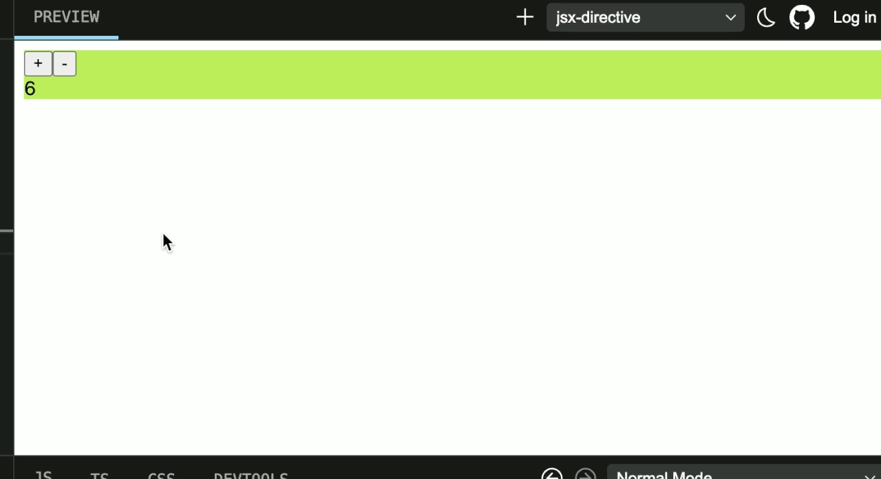 vapor mode 只更新发生改变的dom