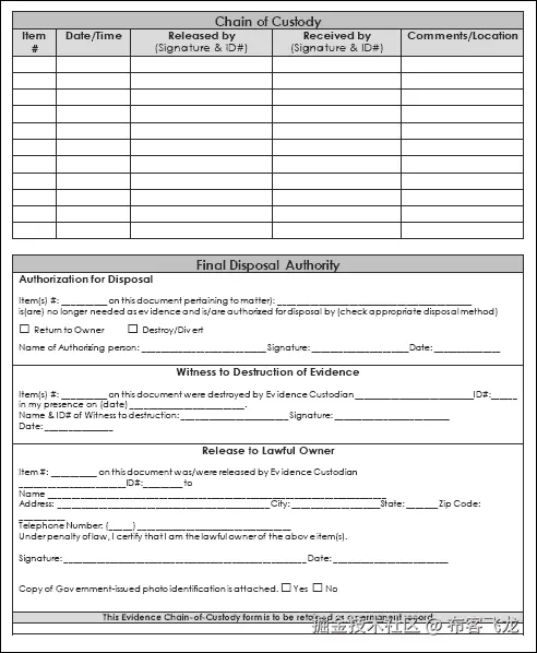 概述数字设备的扣押和初步检查