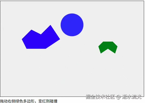 凹多边形的碰撞检测