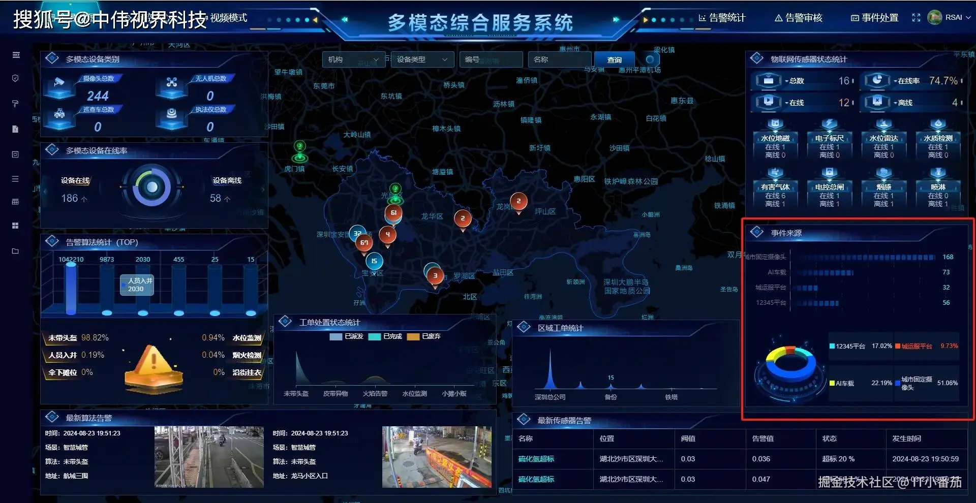 施工安全智能监管系统Web系统截图