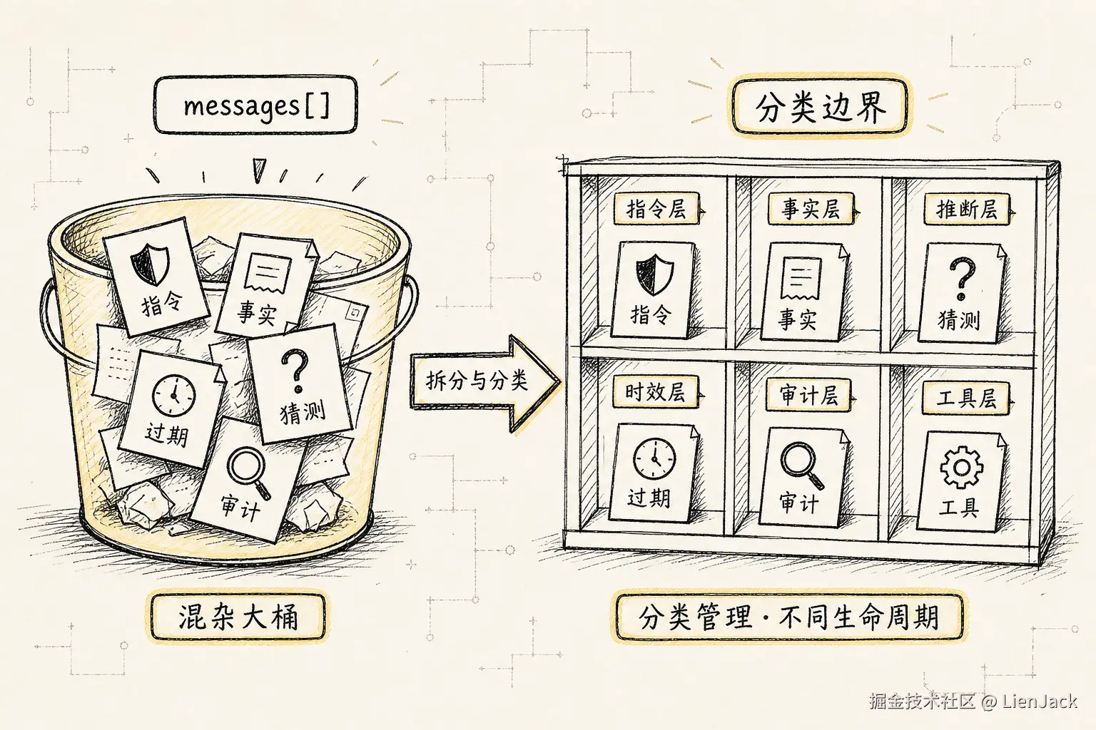 Context Manager 新范式：Agent 的注意力操作系统 - 二、先看旧模型为什么不够