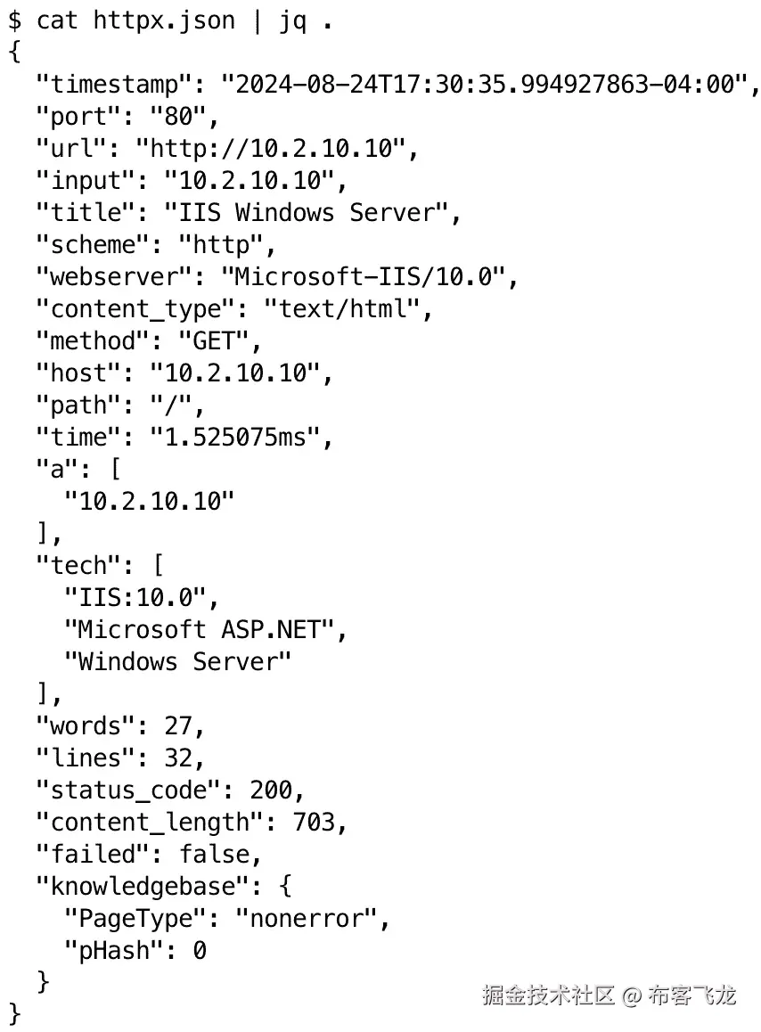 图 13.3 – 来自 httpx 的 JSON 数据结构