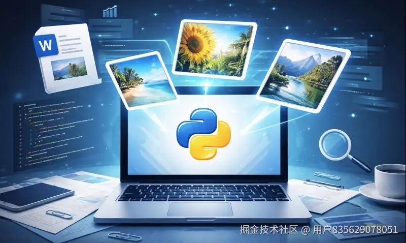 Python提取Word文档图片教程