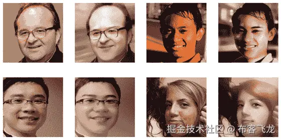 图 11.18 – 一组四张图片及其相关的动漫标签