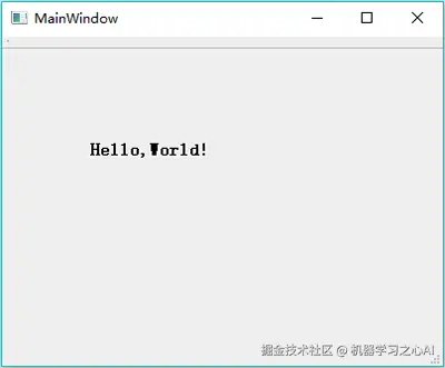 实例程序 Demo 运行时界面