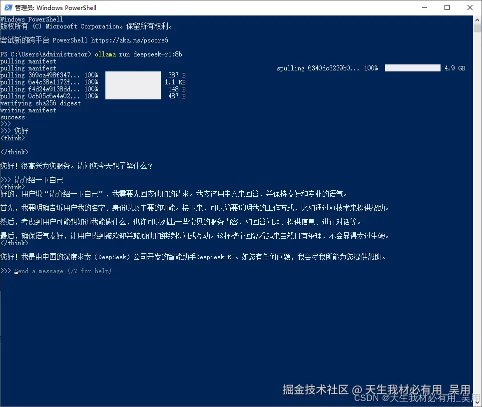 DeepSeek本地部署，保姆级教程，打造属于自己的AI，告别服务器繁忙稍后再试！