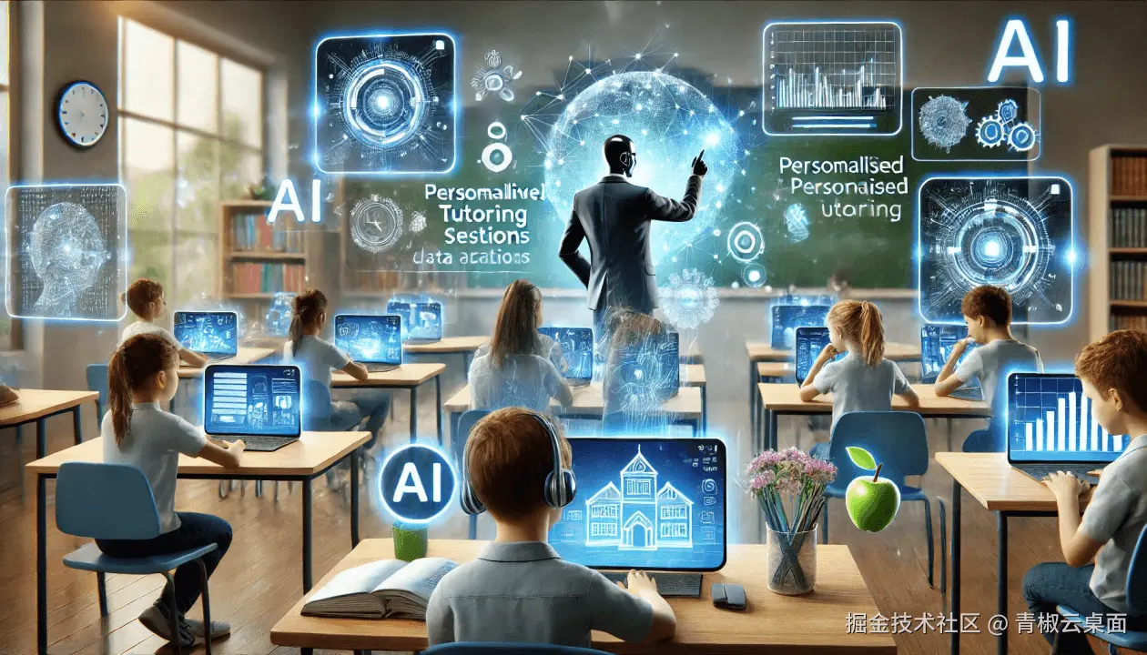 青椒云云桌面助力低门槛AIGC教培-青椒云云桌面