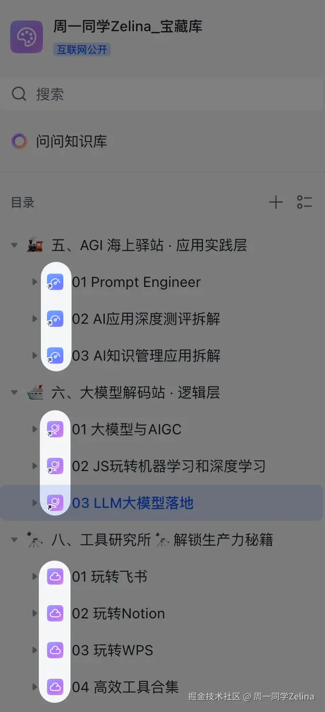 二级目录同色图标