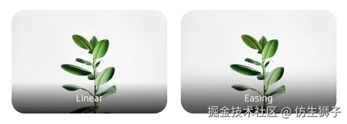 linear gradients VS nature gradients