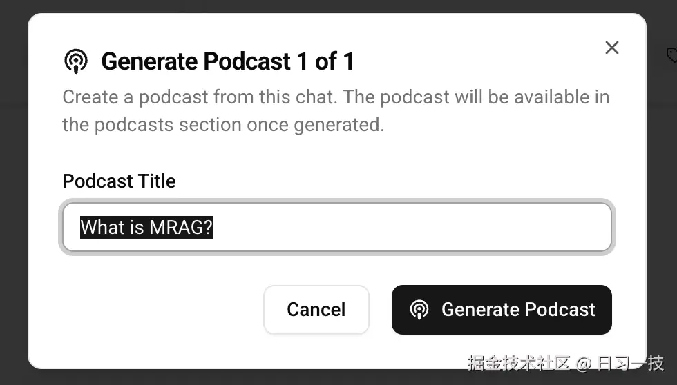 surfsense-generate-pods-dialog.png
