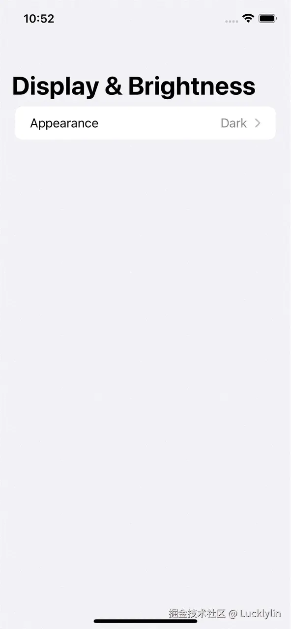 .pickerStyle(.navigationLink)