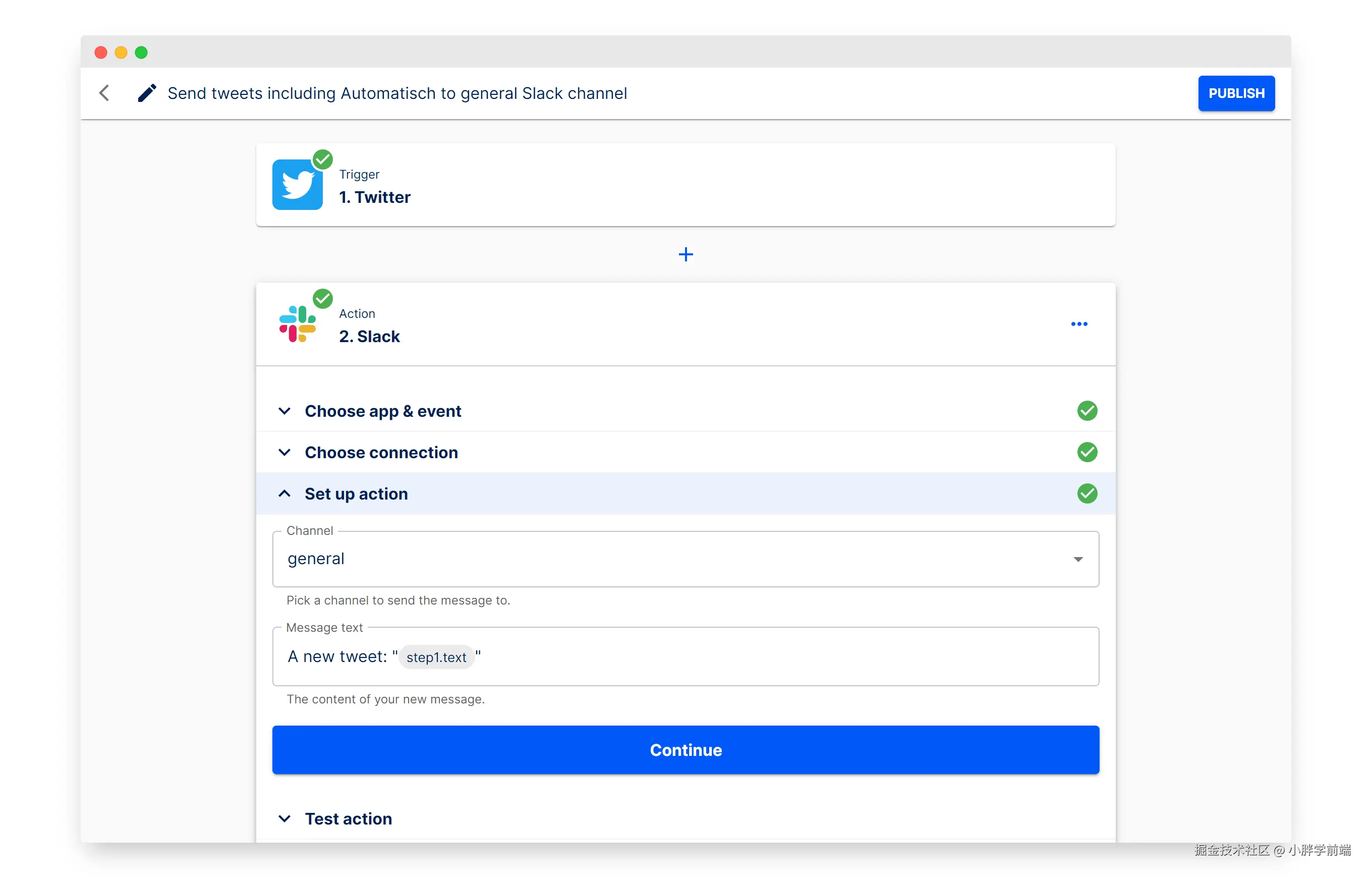 Automatisch - Screenshot