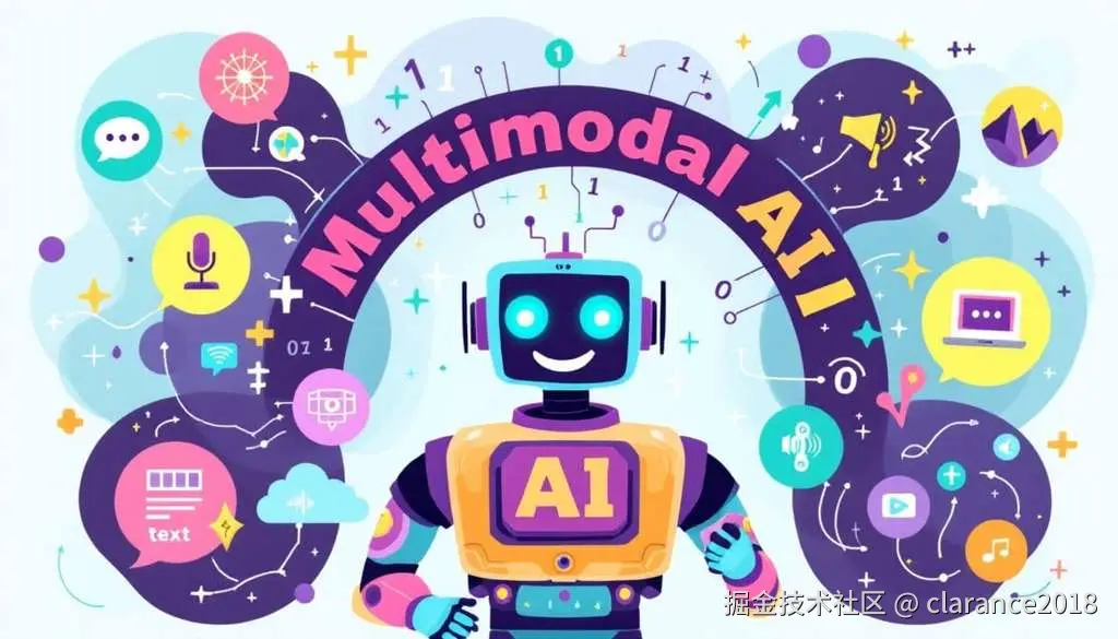 多模态AI概念图