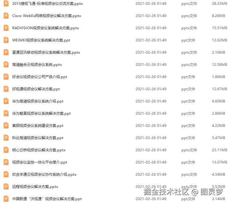 视频会议解决方案