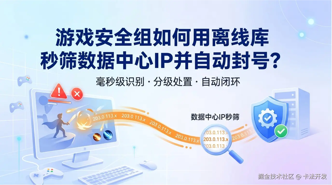 游戏安全组如何用离线库秒筛数据中心IP并自动封号？.png