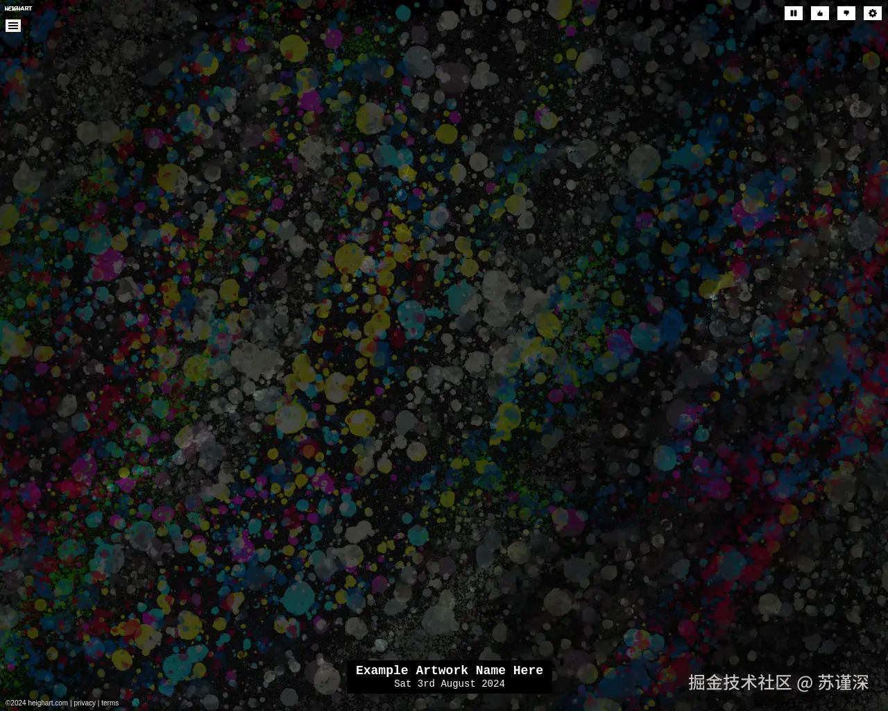 Show HN：我的脆弱艺术 - 项目截图