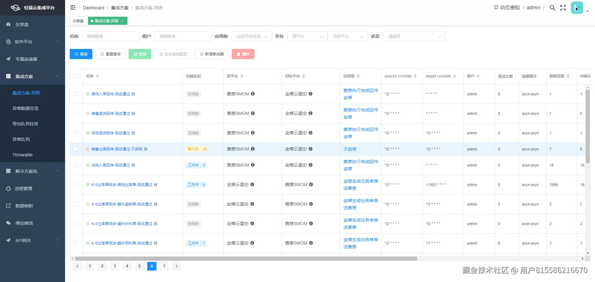 数据集成平台可视化配置API接口