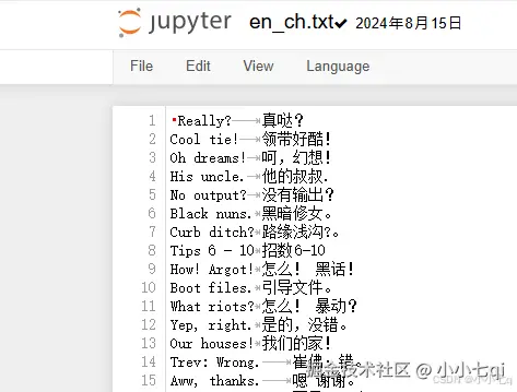 前英后中