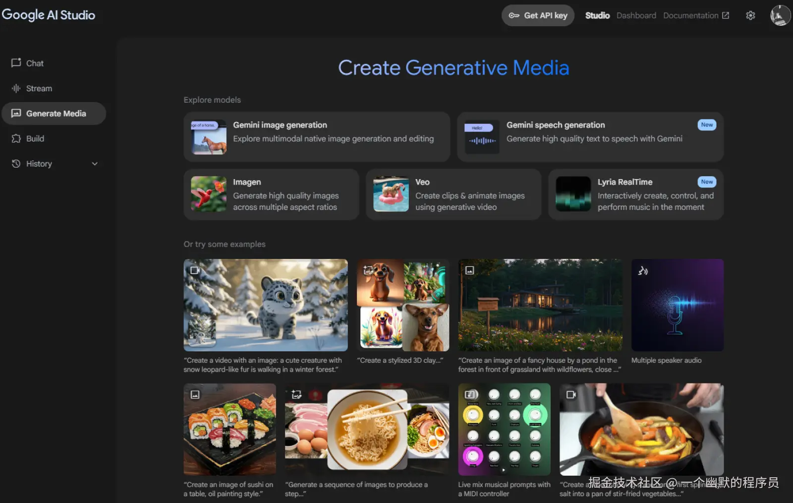 在 Google AI Studio 中使用 Gemini Pro Vision