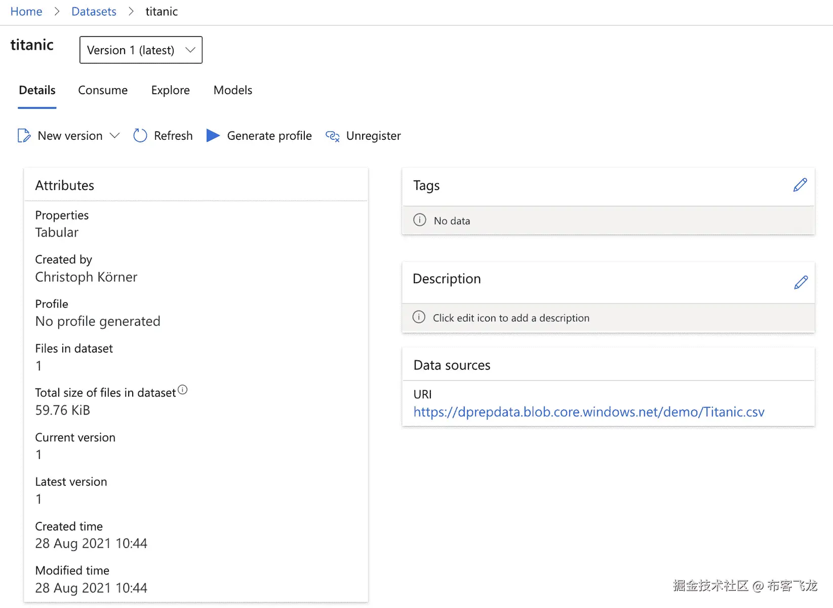 图 4.6 – 直接数据集