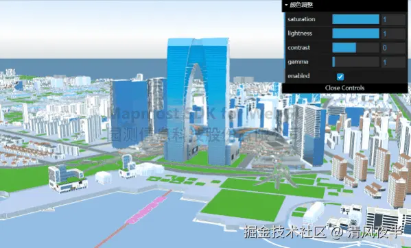 三维场景颜色调整.gif