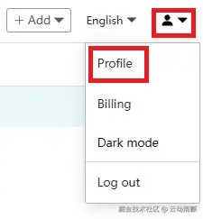 cloudflare的profile