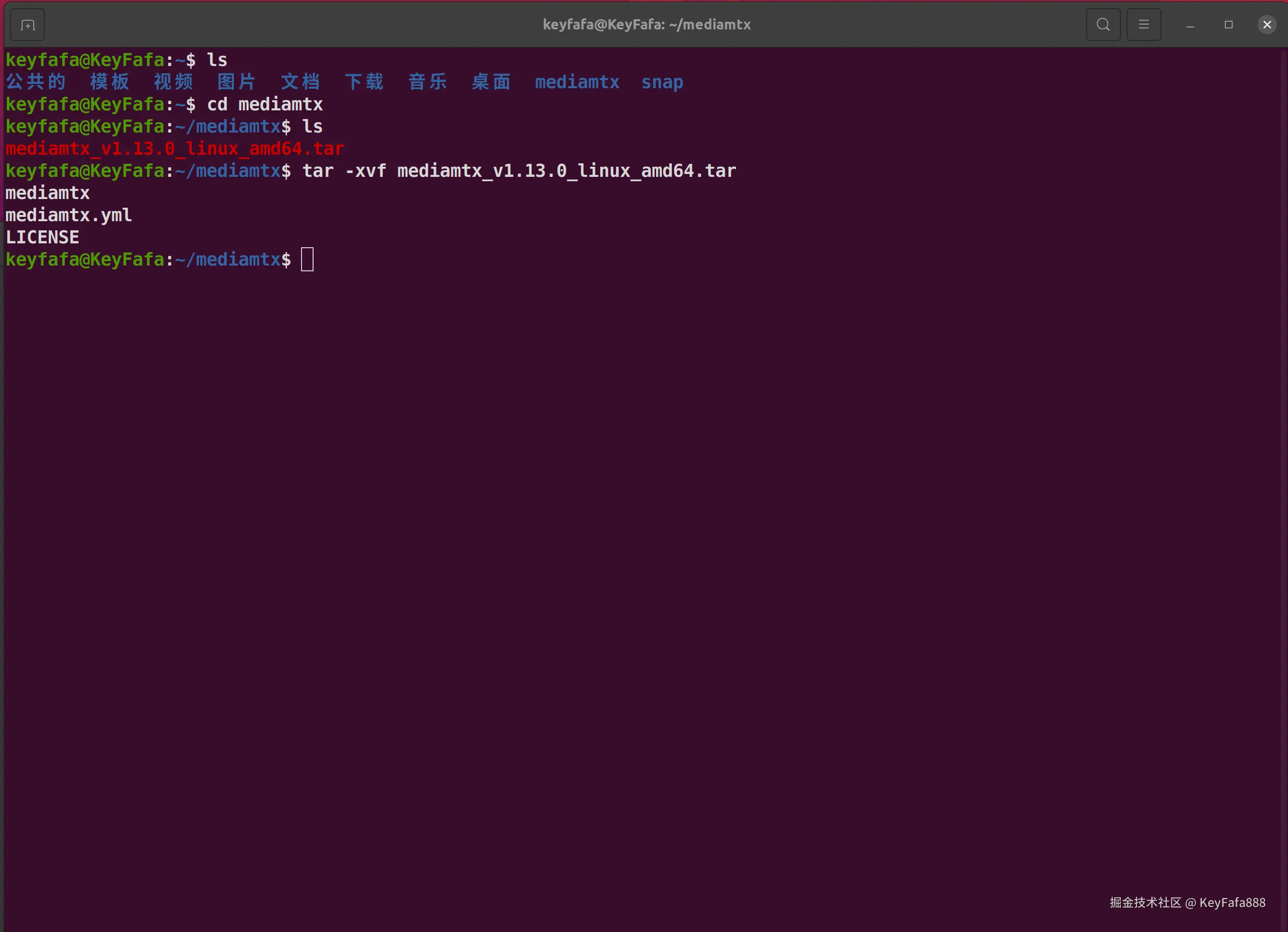 mediamtx解压文件