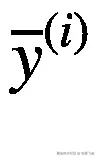 {\overline{y}}^{(i)}