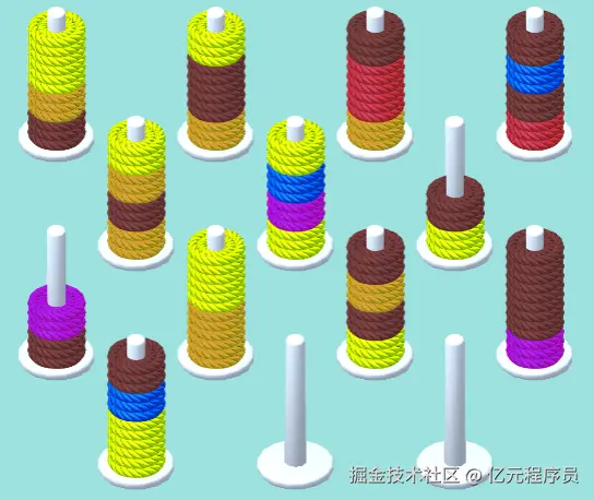 五颜六色的毛线
