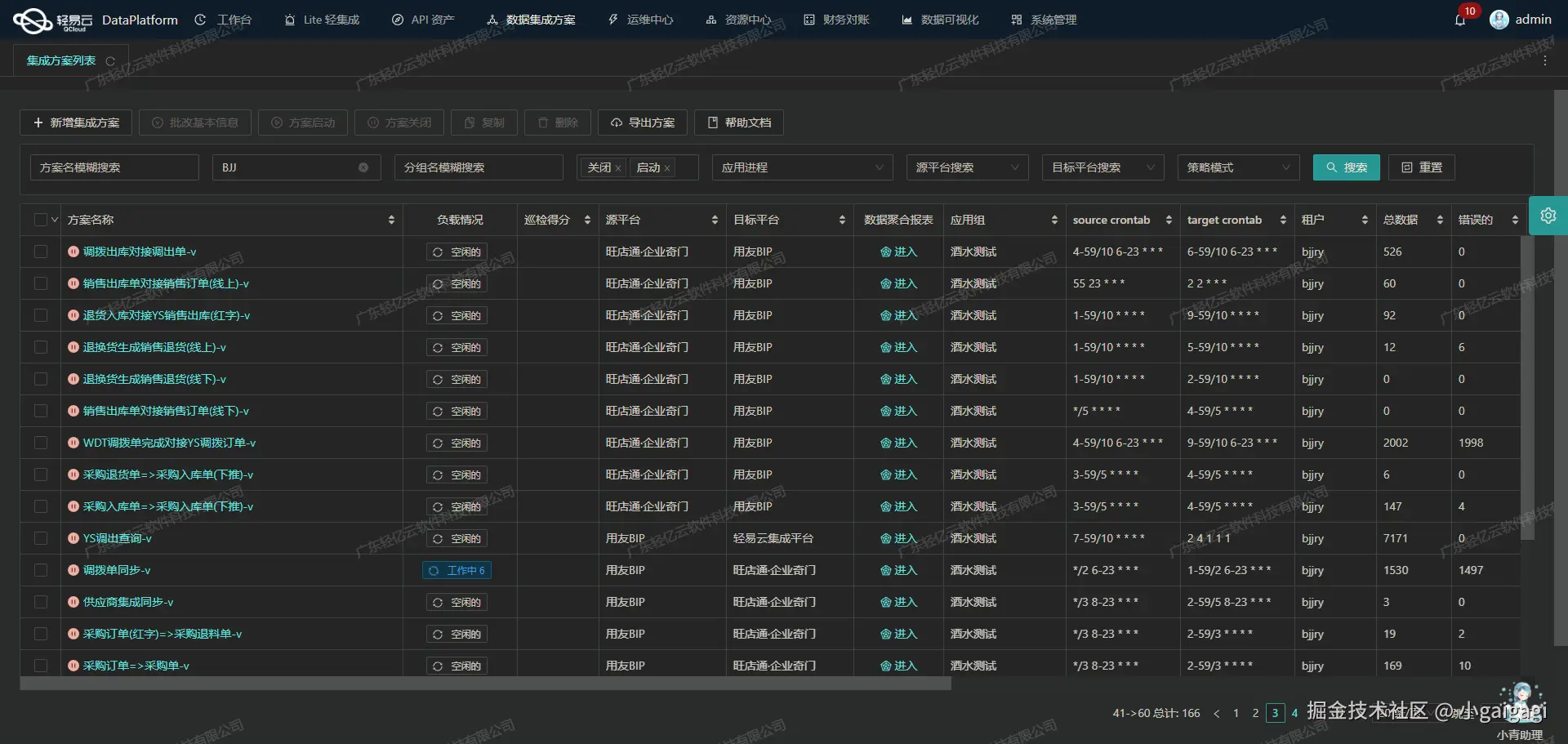 轻易云数据集成平台金蝶集成接口配置