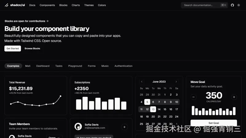 shadcn/ui