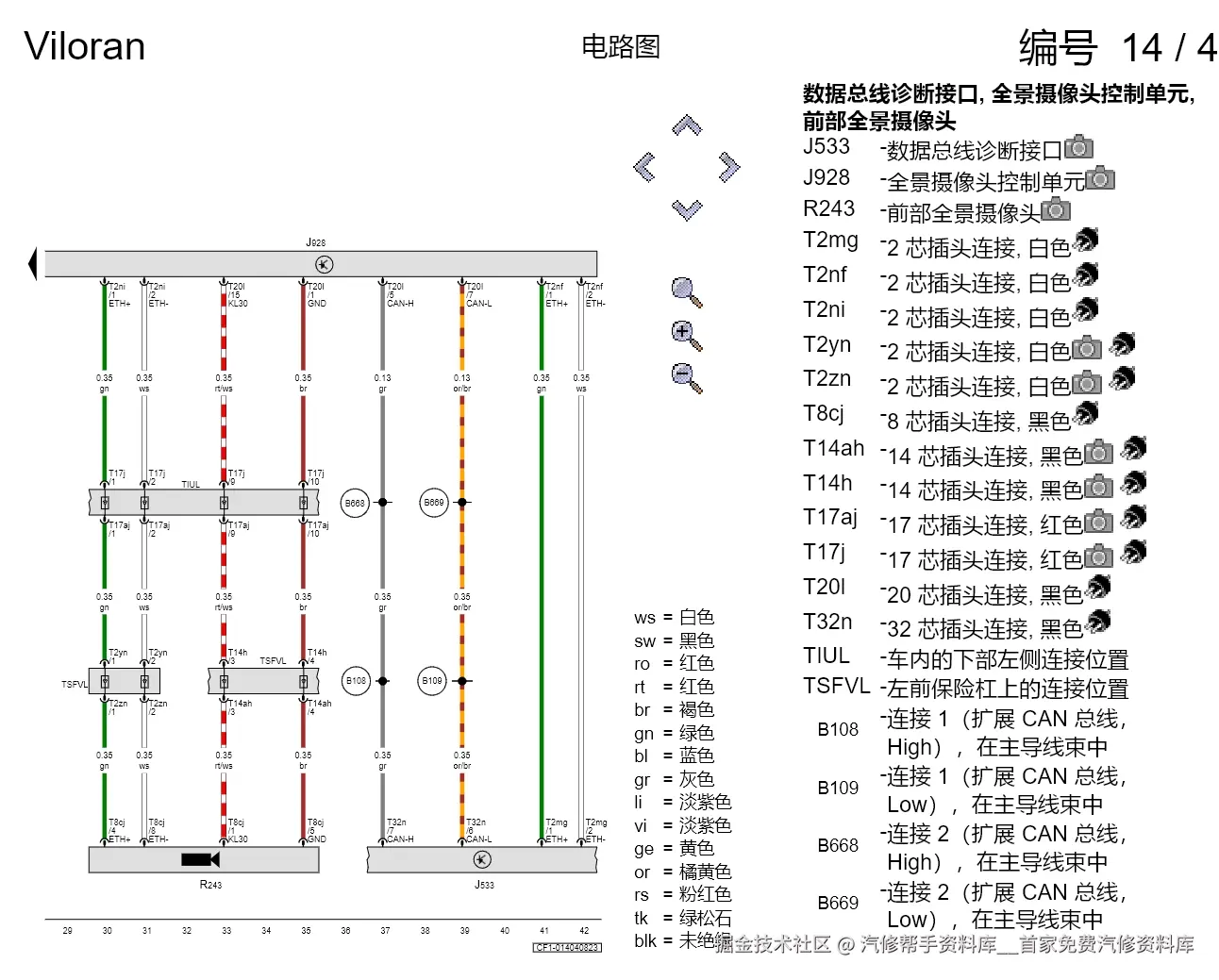 大众途昂 途铠 辉腾 探歌 揽巡 揽境 朗境 威然 ID4 ID6 ID4X维修手册电路图资料
