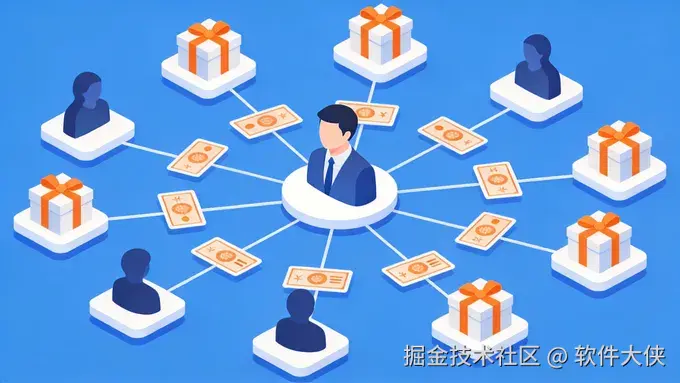 “1传12”网络效应示意图