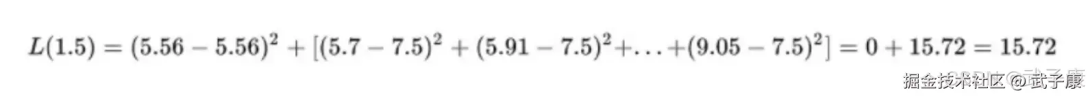 损失函数计算示例