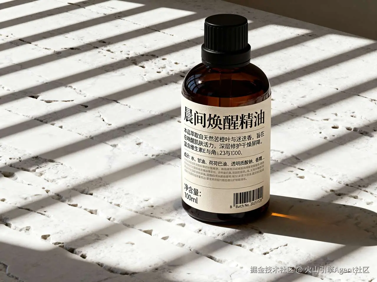 从光影氛围到复杂的标签文字、条形码，模型皆可精准还原