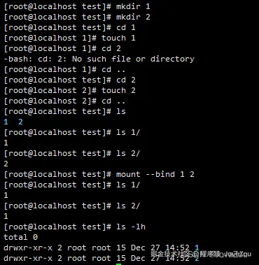 目录挂载到目录