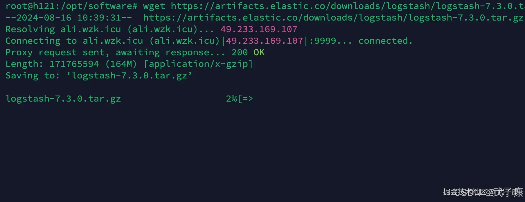 Logstash 下载