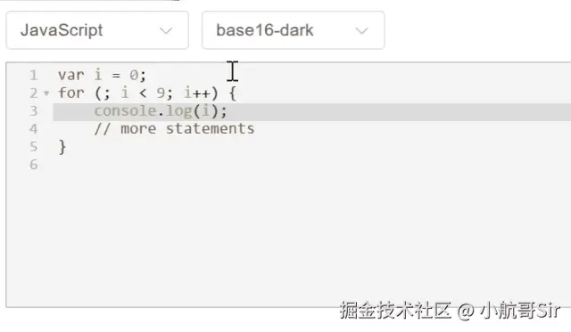 代码编辑框-切换主题.gif