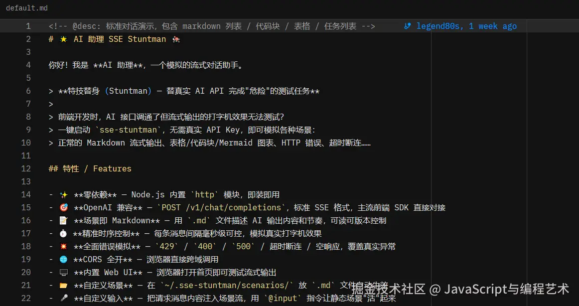 默认场景长这样